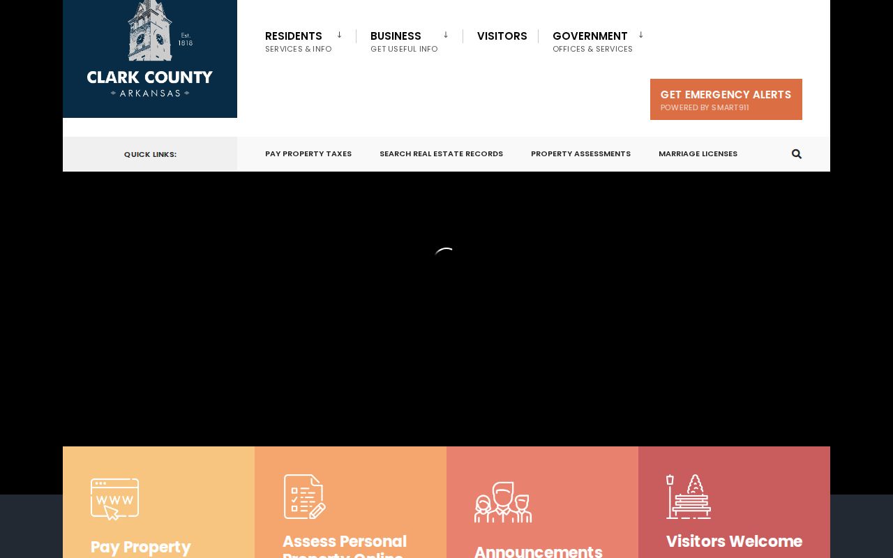 Clark County criminal history county government homepage